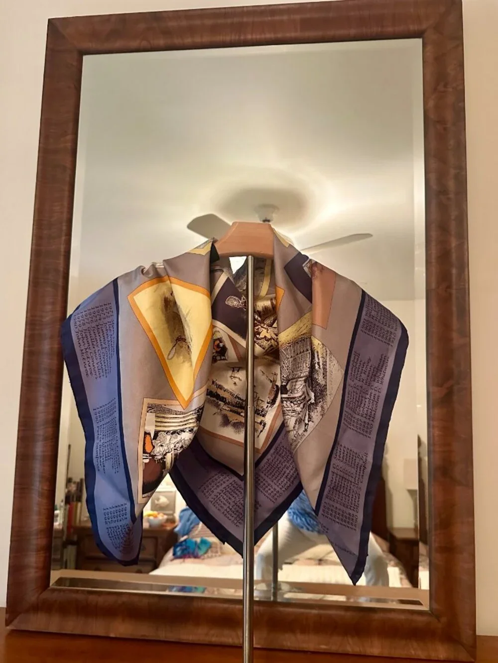 1998 US OPEN TENNIS COMMEMORATIVE SILK SCARF ---Listing all Champions
